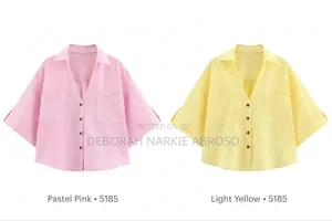 Trendy Cropped Shirt