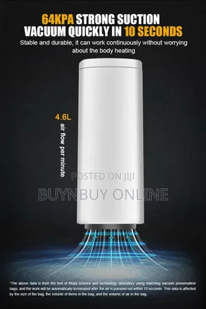 Cordless Battery Powdered Vacuum Sealer Pump for Storage