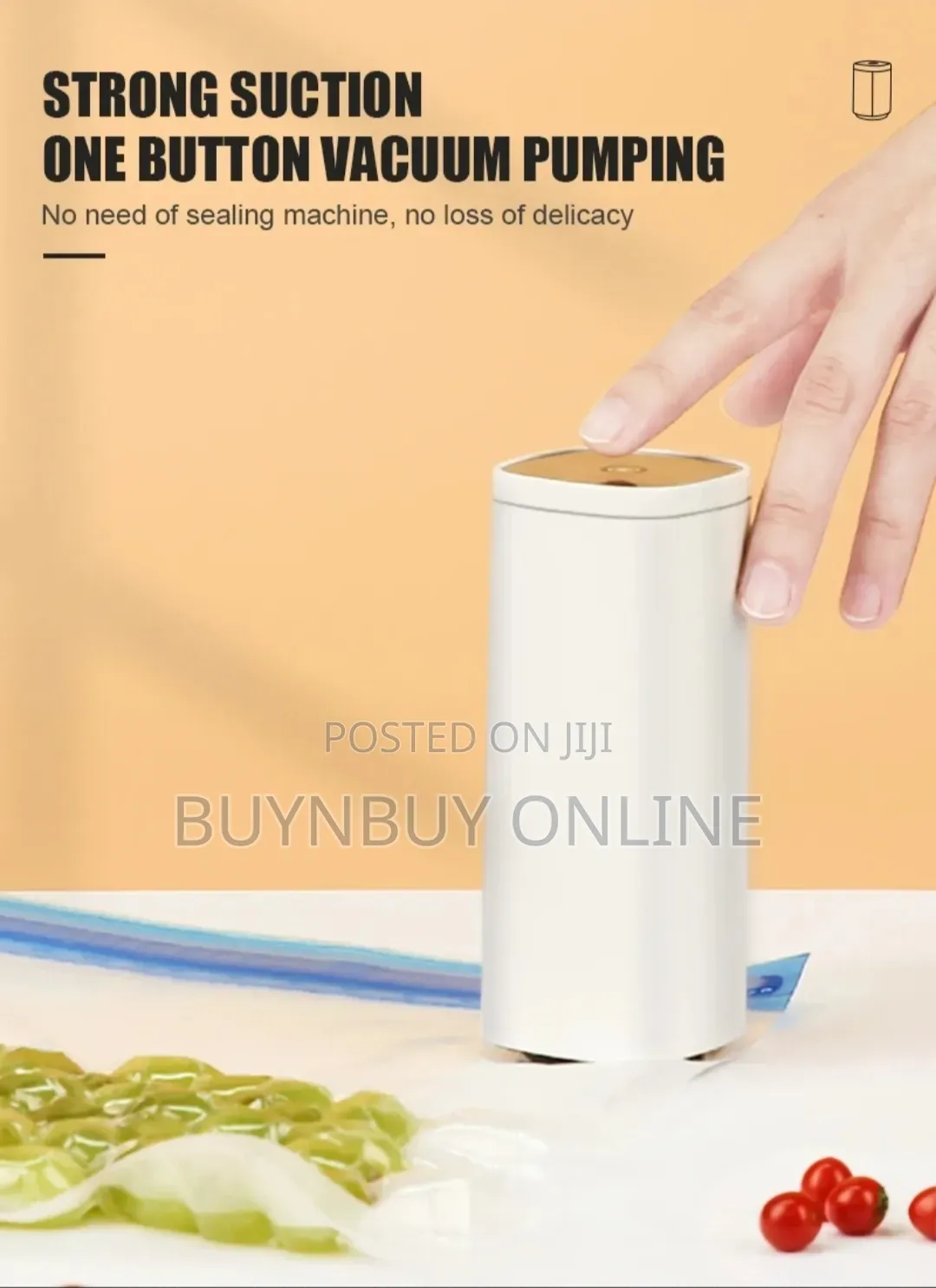Cordless Battery Powdered Vacuum Sealer Pump for Storage