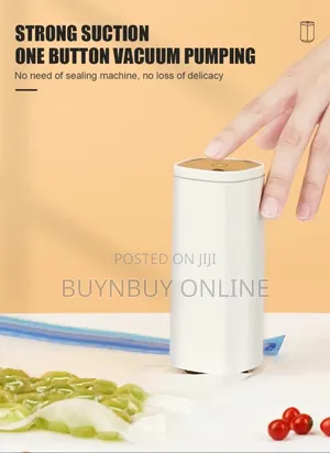 Cordless Battery Powdered Vacuum Sealer Pump for Storage