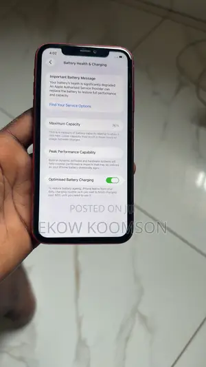 Apple iPhone 11 64 GB Red