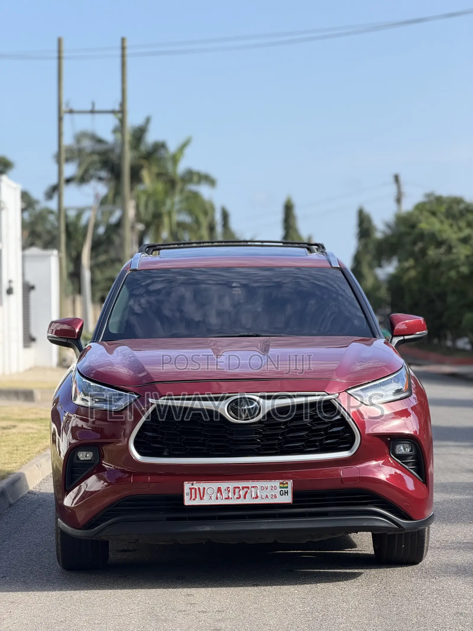 Toyota Highlander XLE AWD 2020 Red
