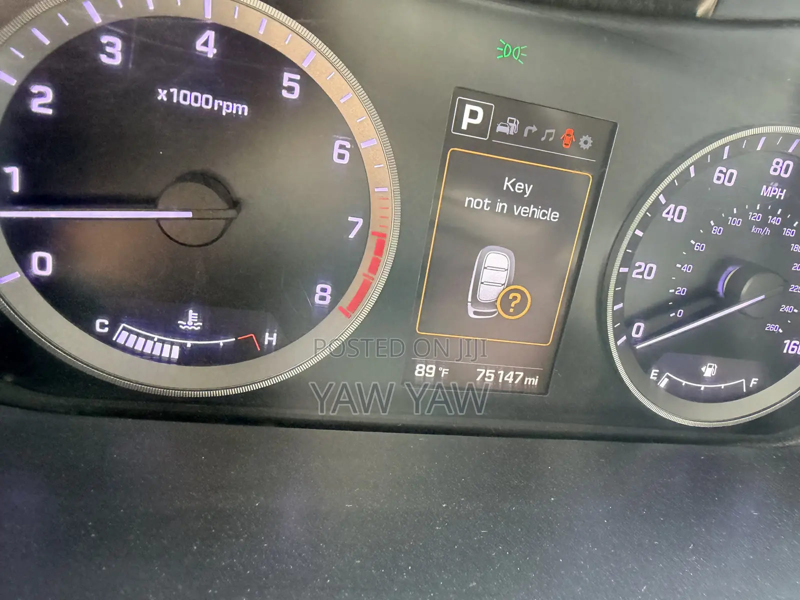 Hyundai Sonata Sport Sedan FWD (2.4L 4cyl 6A) 2016 Blue