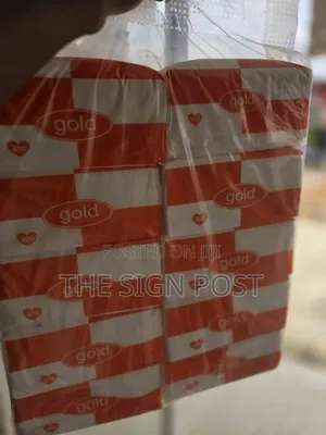 Gold Face Tissues