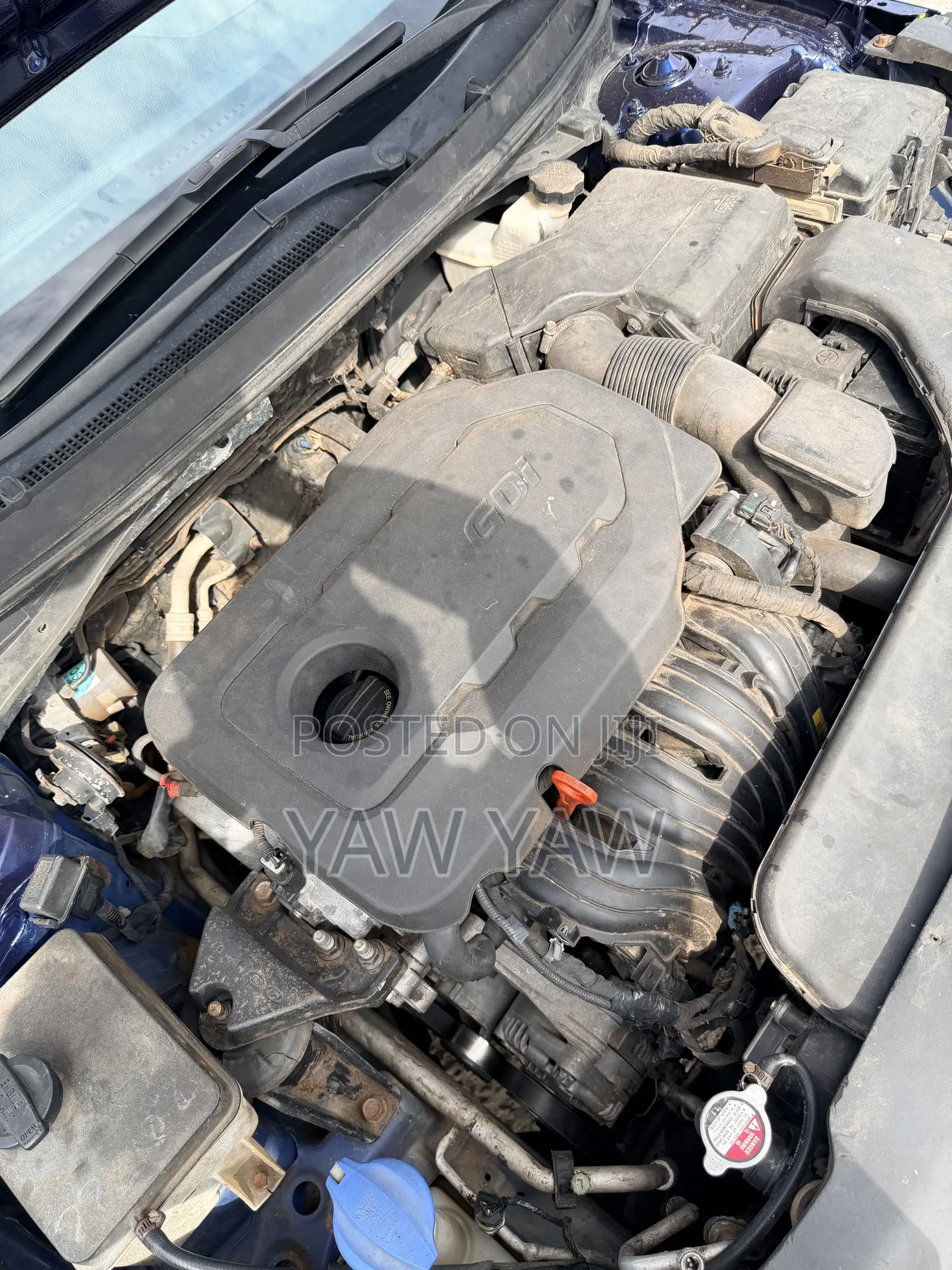 Hyundai Sonata Sport Sedan FWD (2.4L 4cyl 6A) 2016 Blue