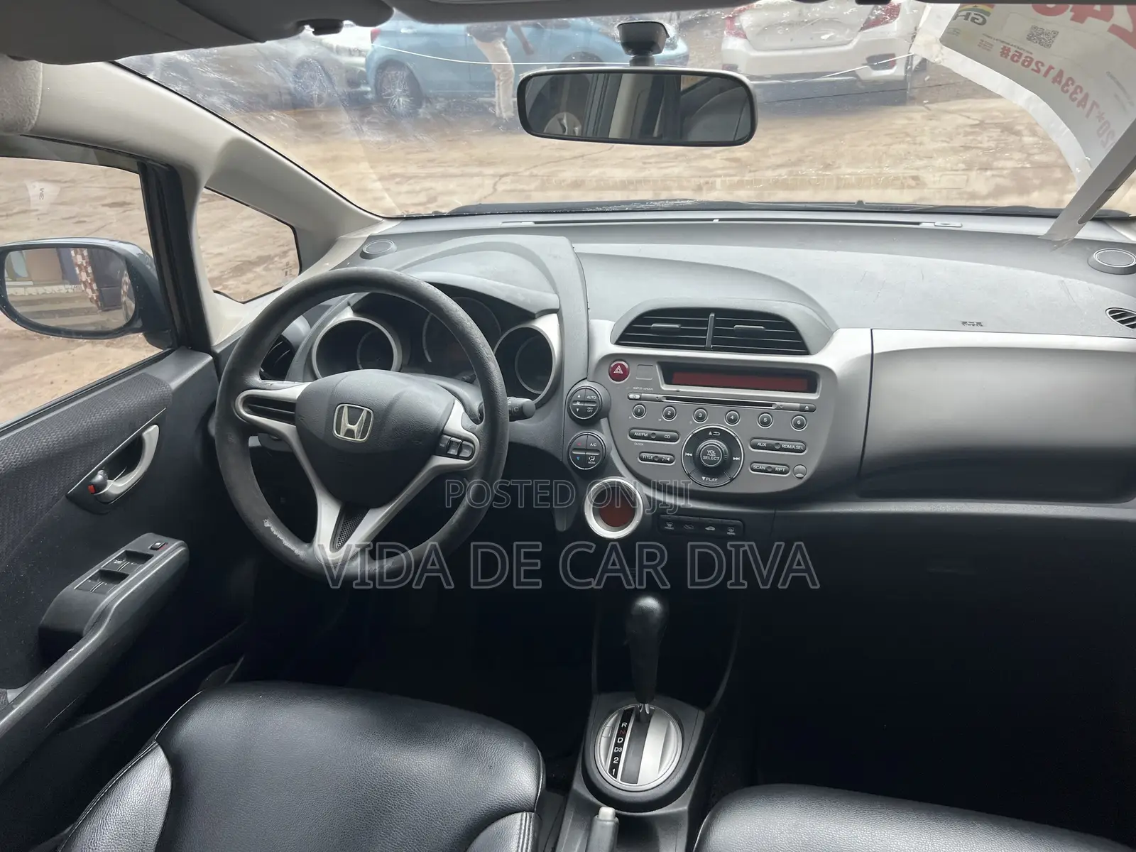 Honda Fit Automatic 2012 Gray
