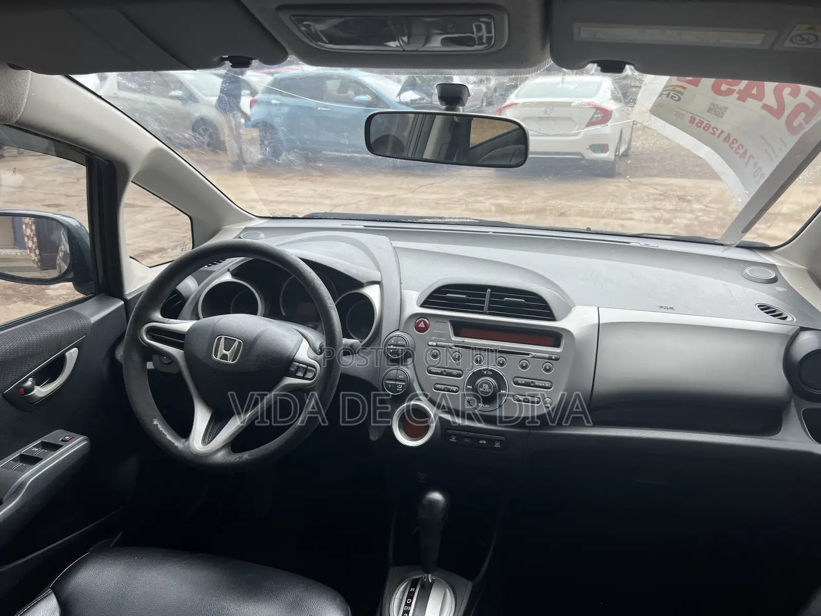 Honda Fit Automatic 2012 Gray