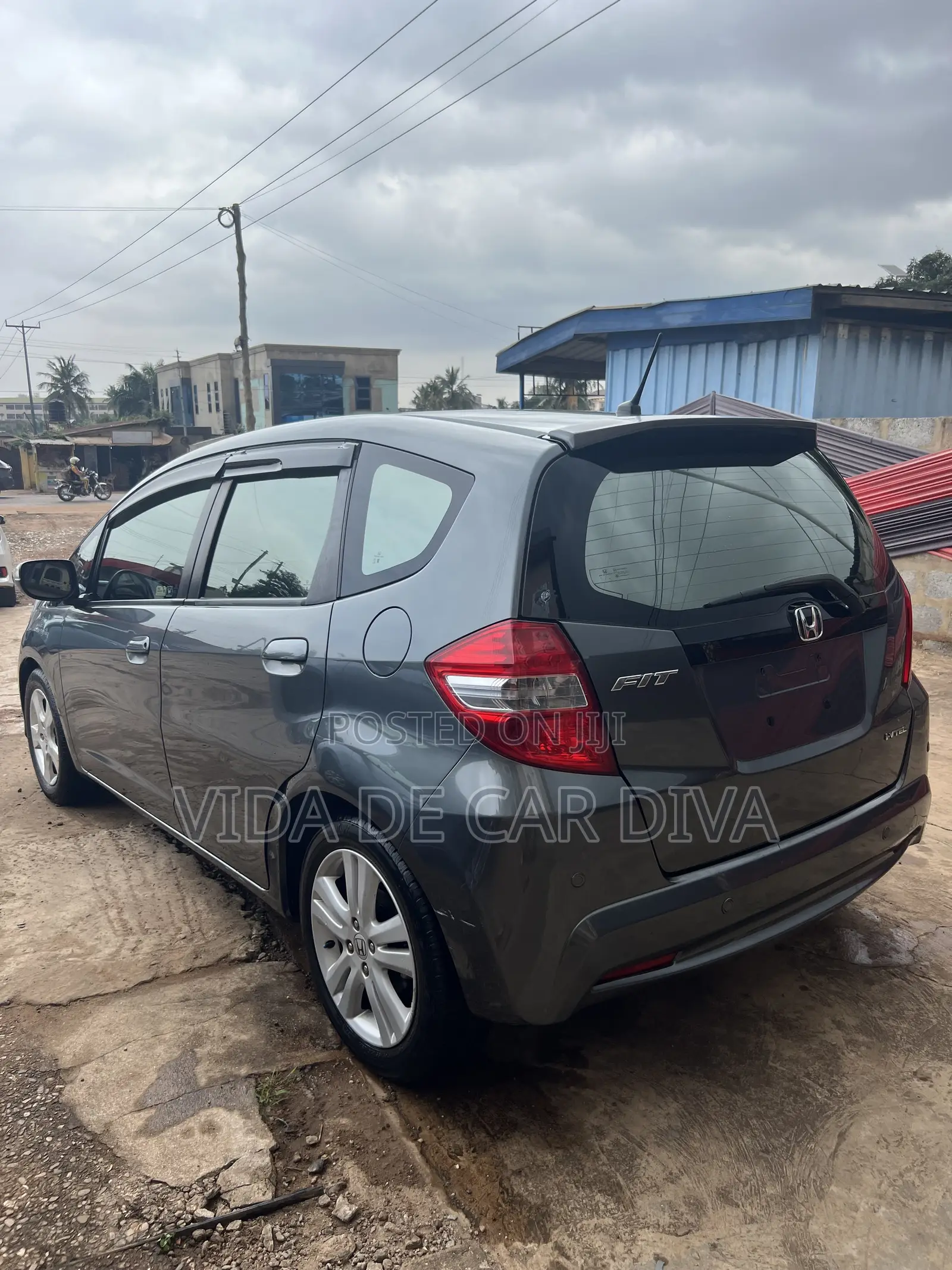Honda Fit Automatic 2012 Gray
