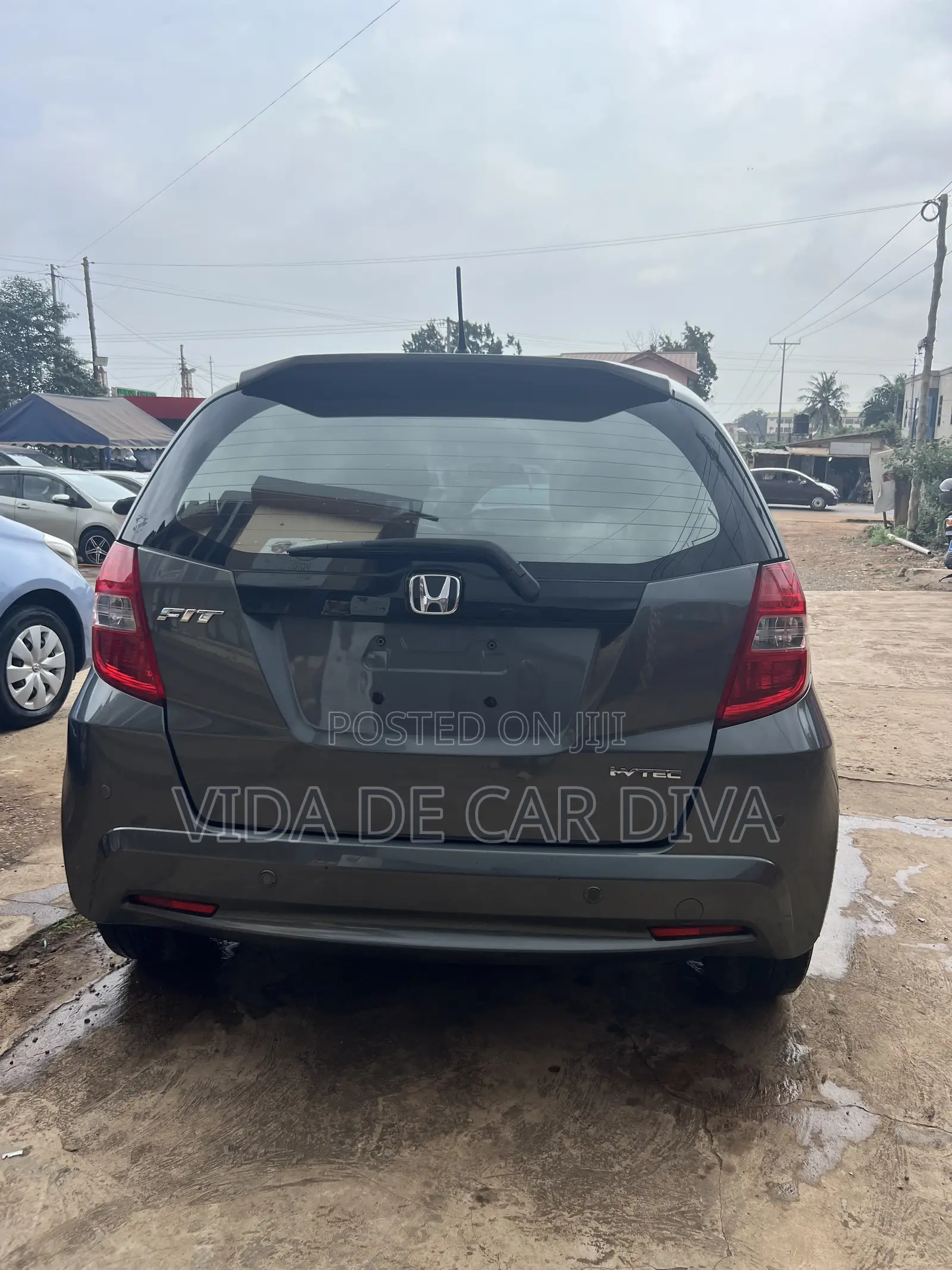 Honda Fit Automatic 2012 Gray