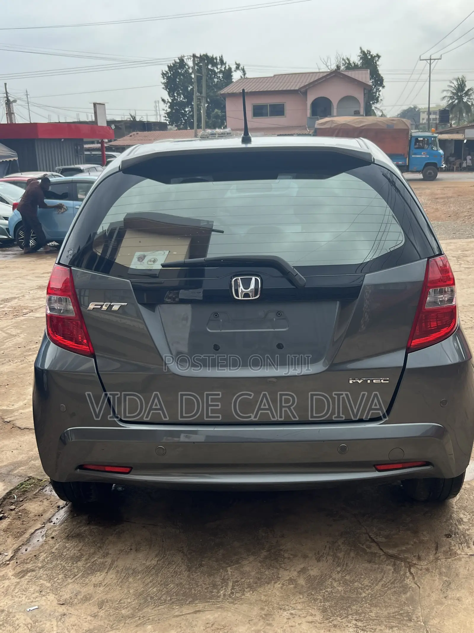 Honda Fit Automatic 2012 Gray