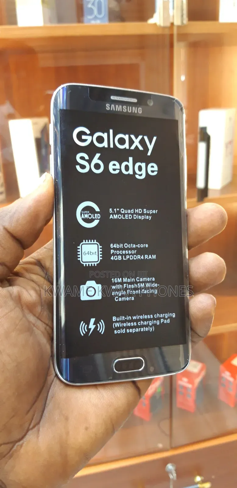 New Samsung Galaxy S6 edge 32 GB Blue