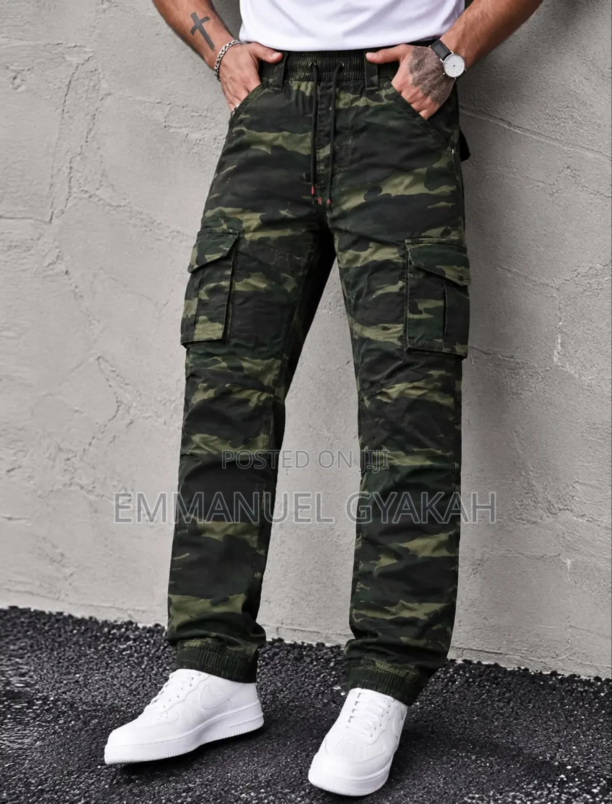 Karmo Side-Pocket Bumper Trousers