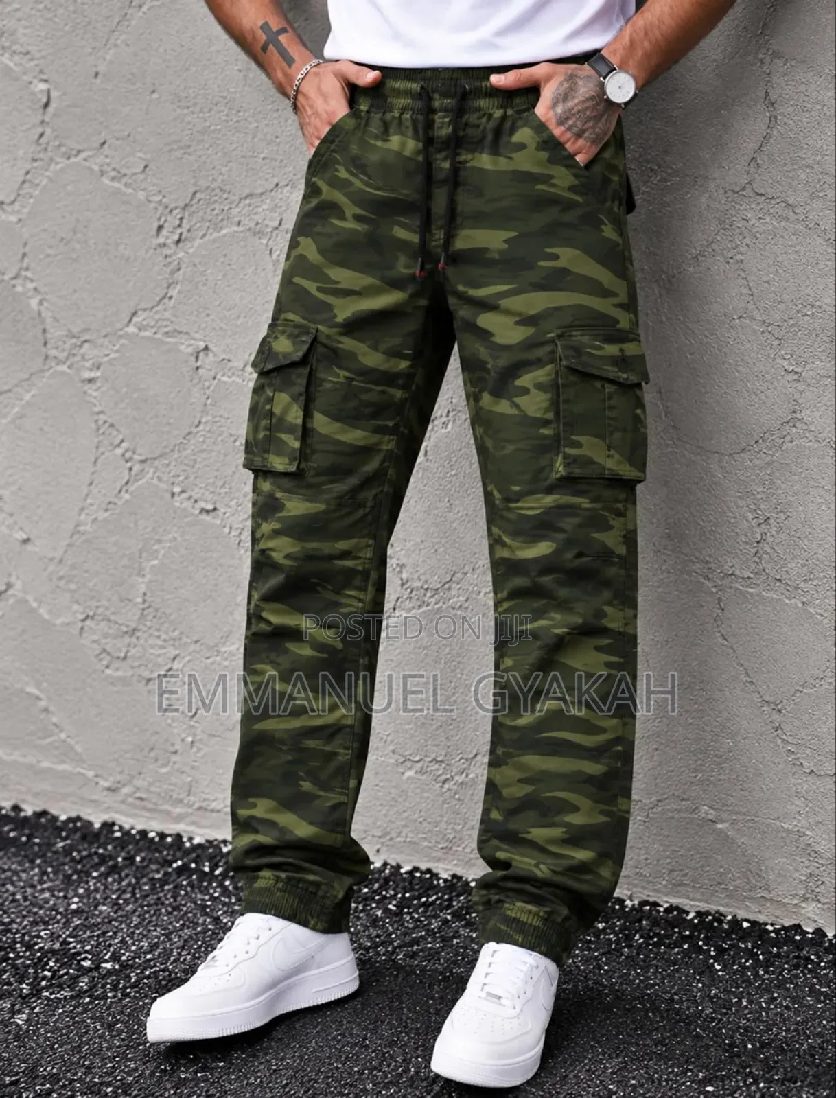 Karmo Side-Pocket Bumper Trousers