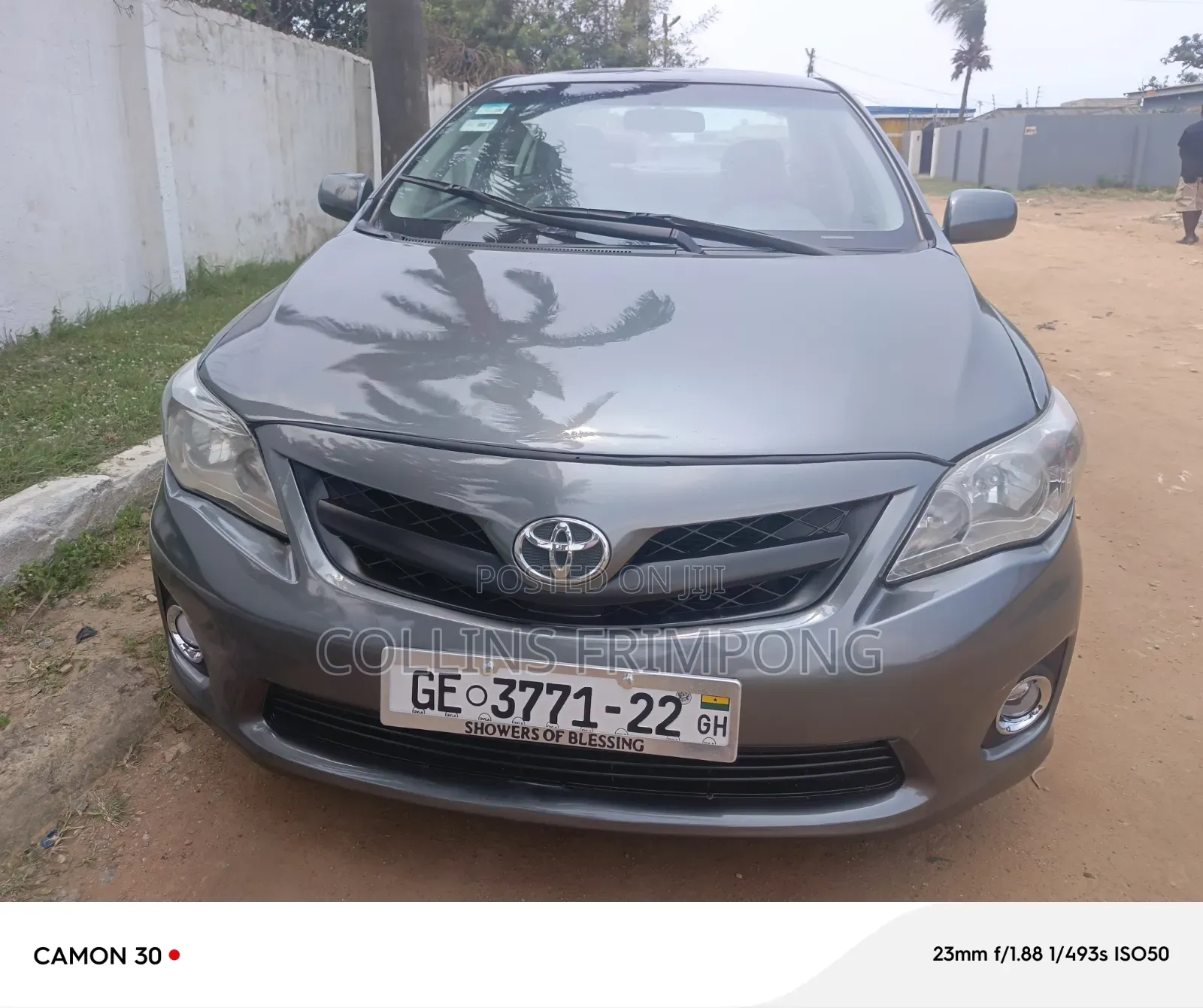 Toyota Corolla 2012 Gray
