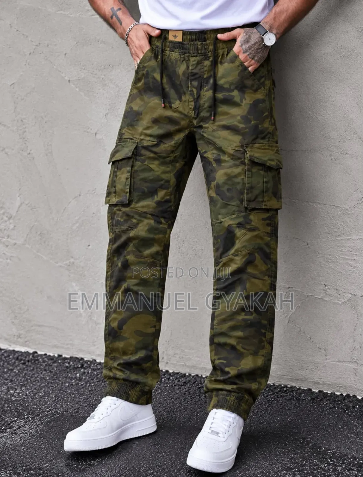 Karmo Side-Pocket Bumper Trousers