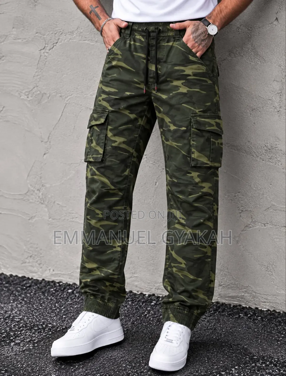 Karmo Side-Pocket Bumper Trousers