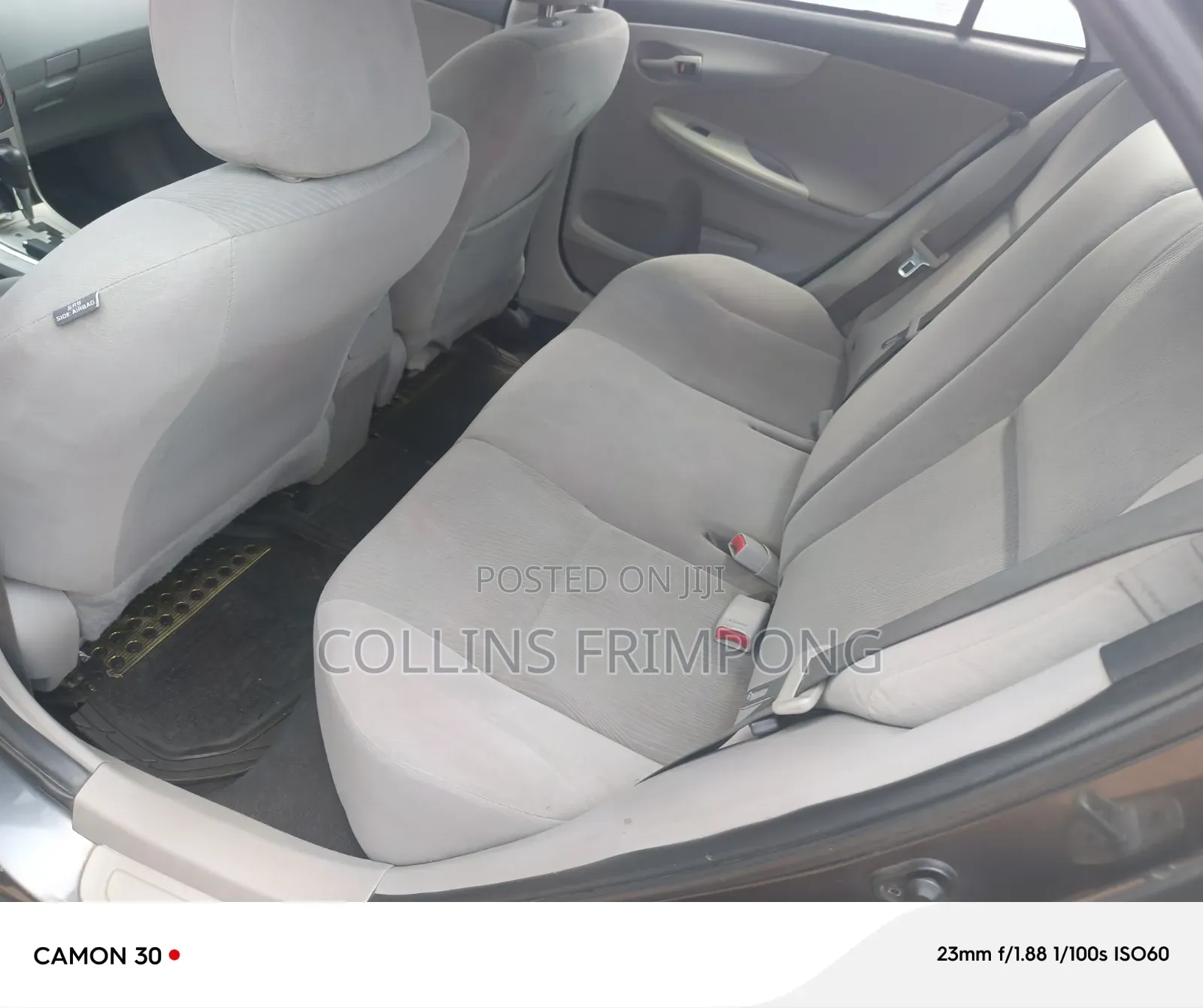 Toyota Corolla 2012 Gray