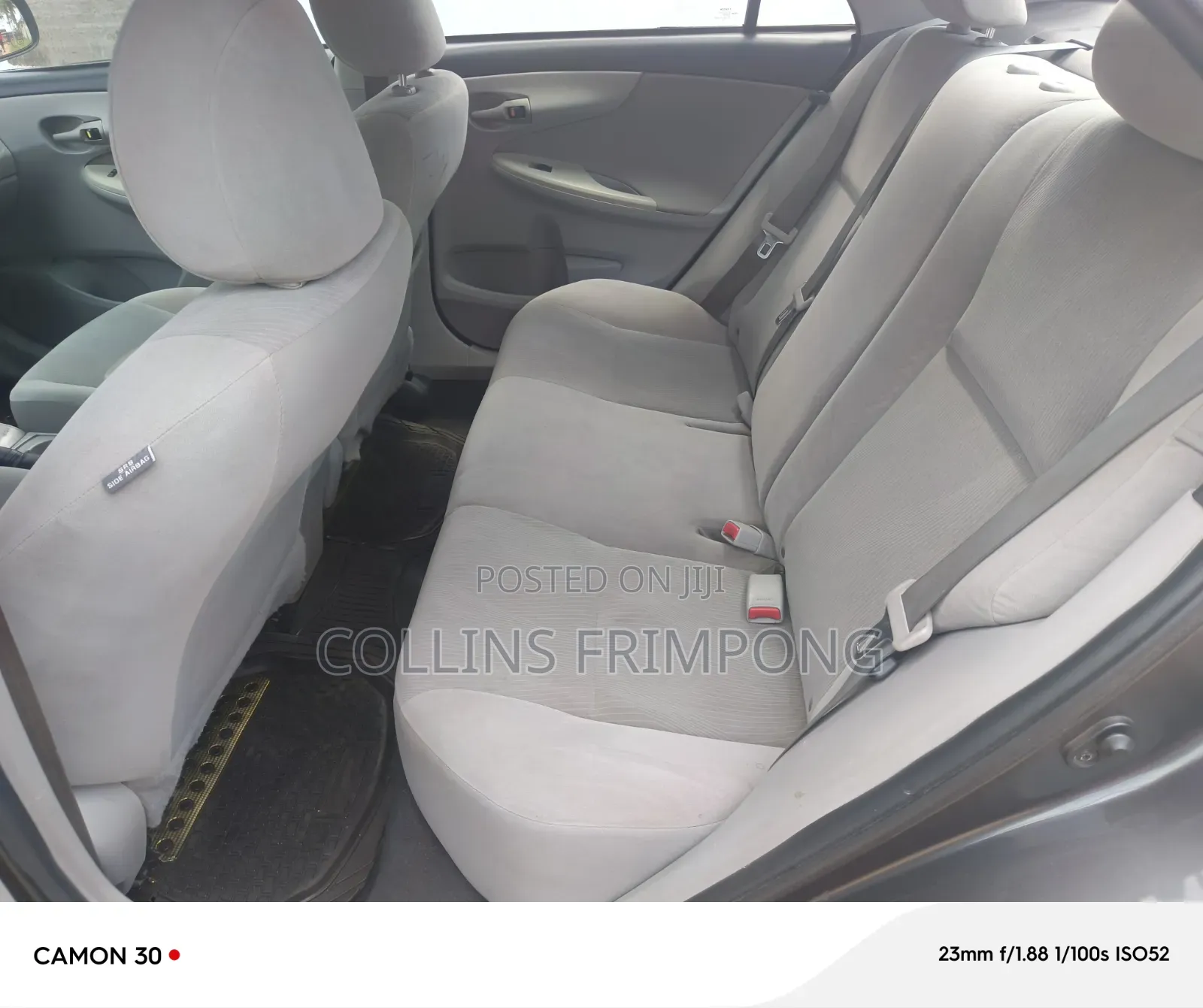 Toyota Corolla 2012 Gray