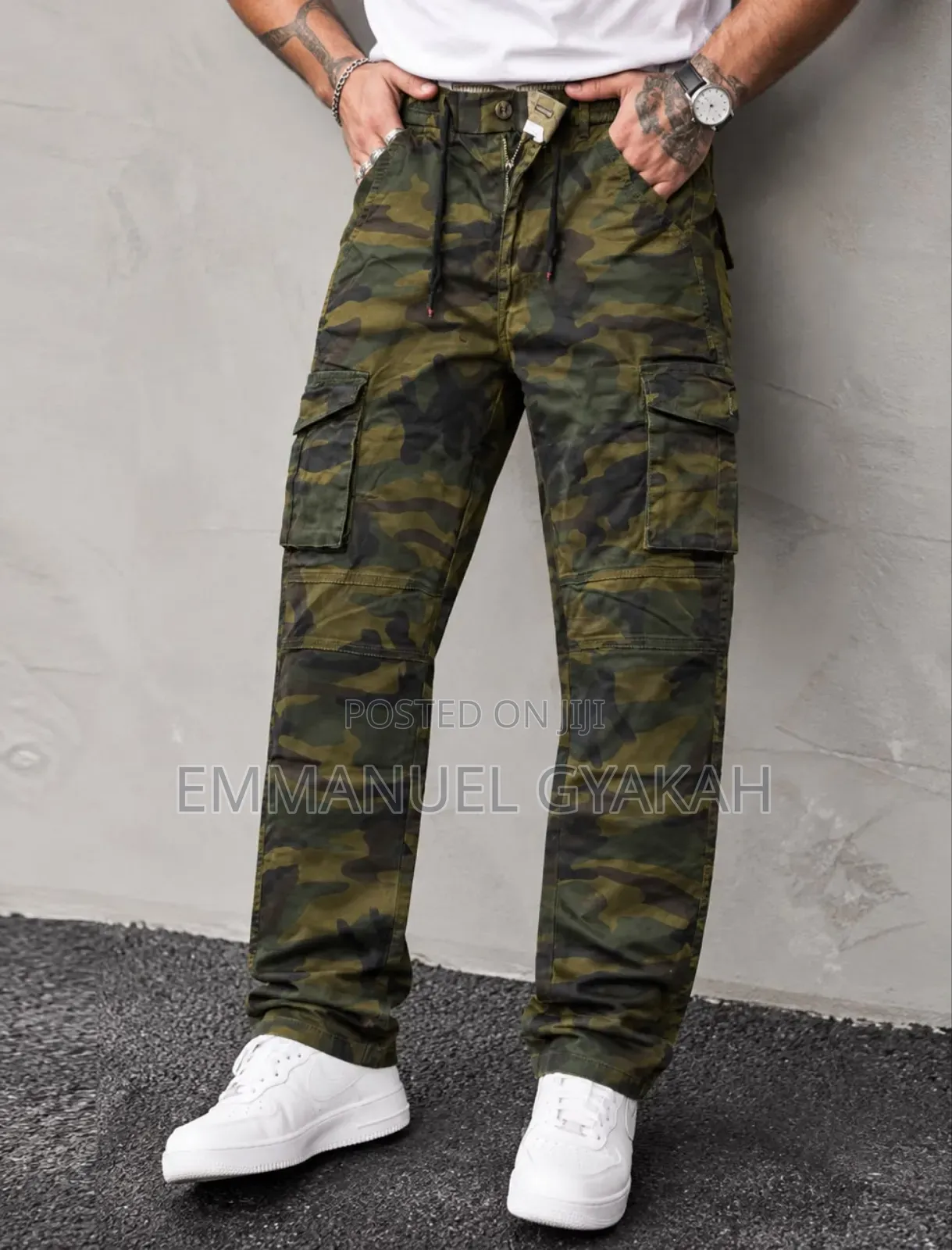 Karmo Side-Pocket Bumper Trousers