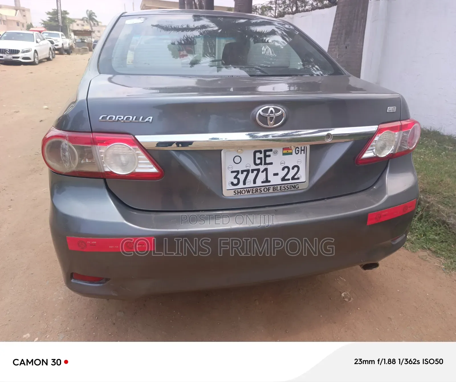 Toyota Corolla 2012 Gray