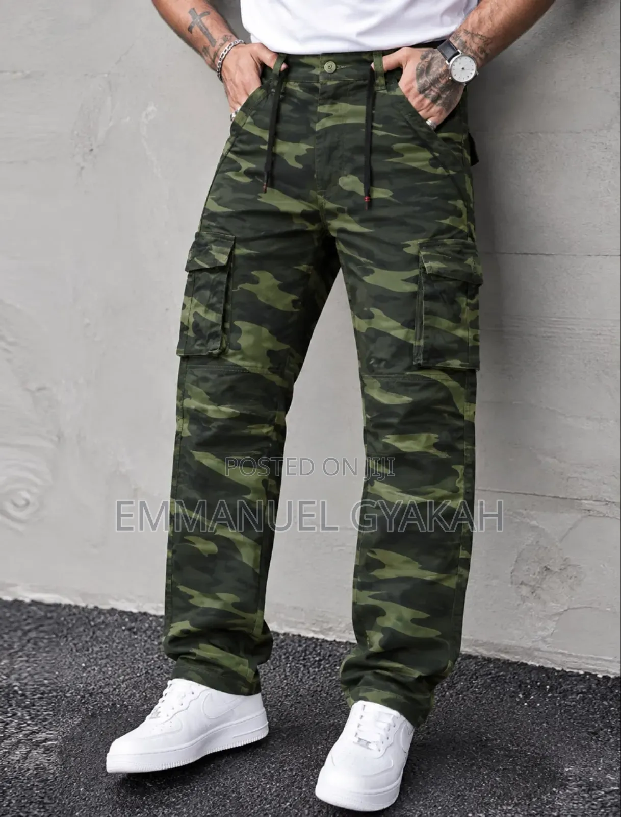 Karmo Side-Pocket Bumper Trousers