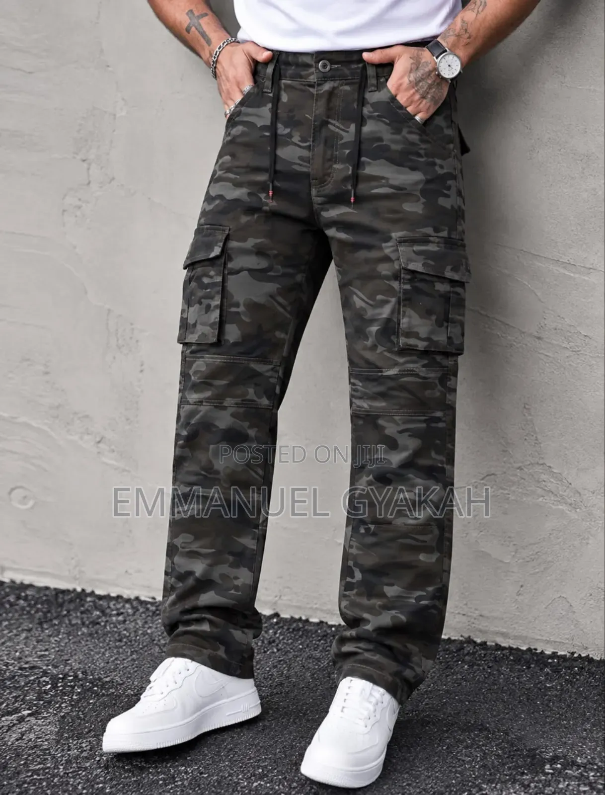 Karmo Side-Pocket Bumper Trousers