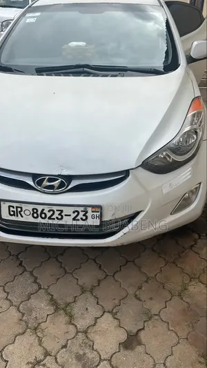 Hyundai Elantra 2013 White