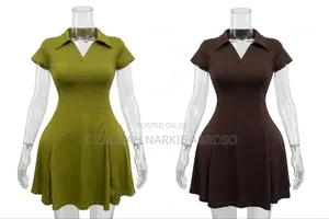 Polo Skater Dress/Casual Mini Dress
