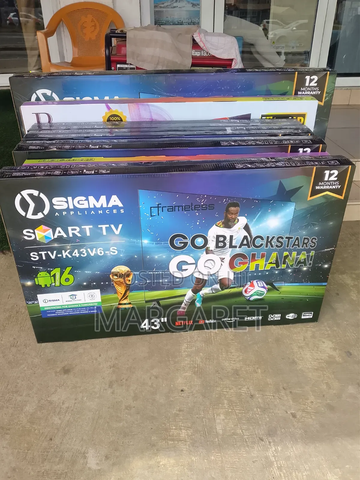 Clear View Sigma 43Inches Smart Television