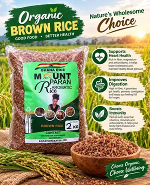 Organic Brown Rice 2kg