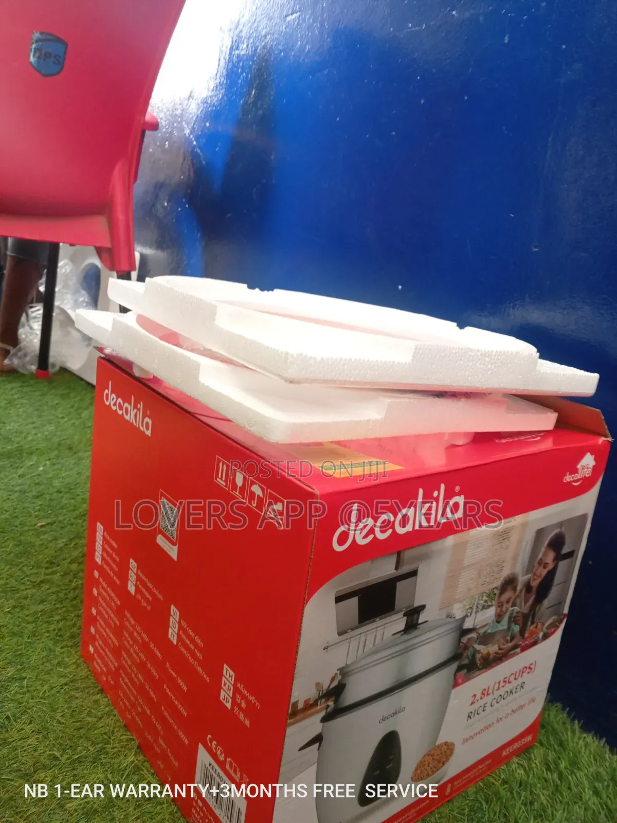 Decakila Rice Cooker- Easy Cooking