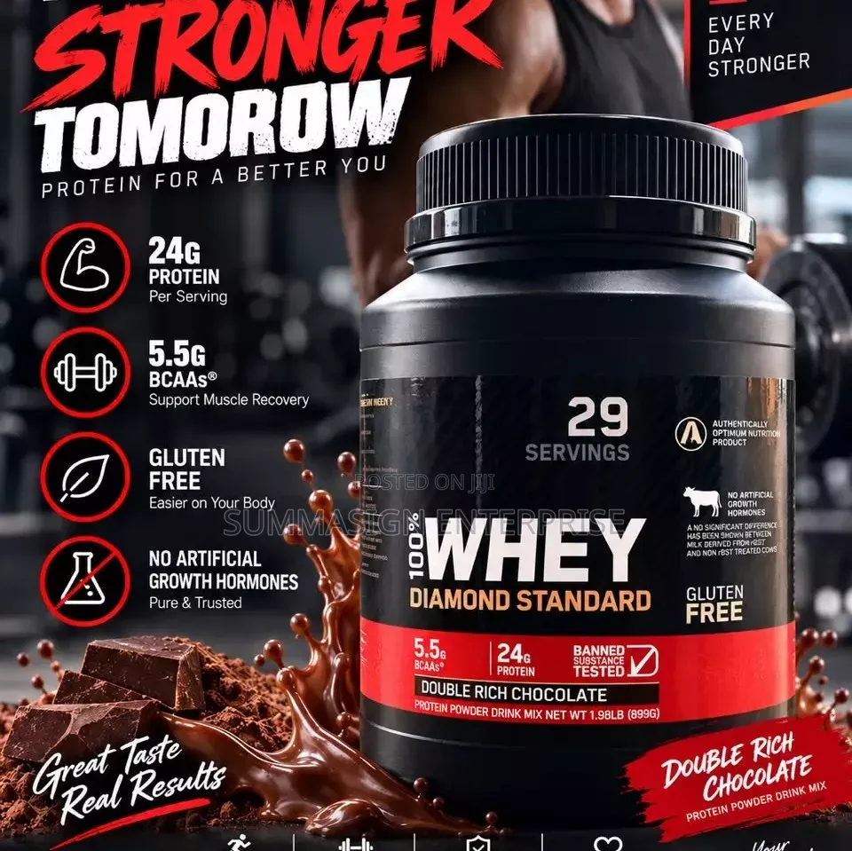 Diamond Standard Whey Protein Powder – Build Lean Muscle Fast!