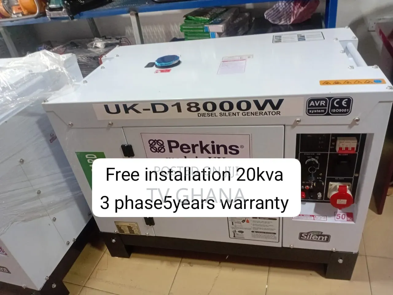 Perkins 20kVA Genset – Dependable Power When You Need It20kva