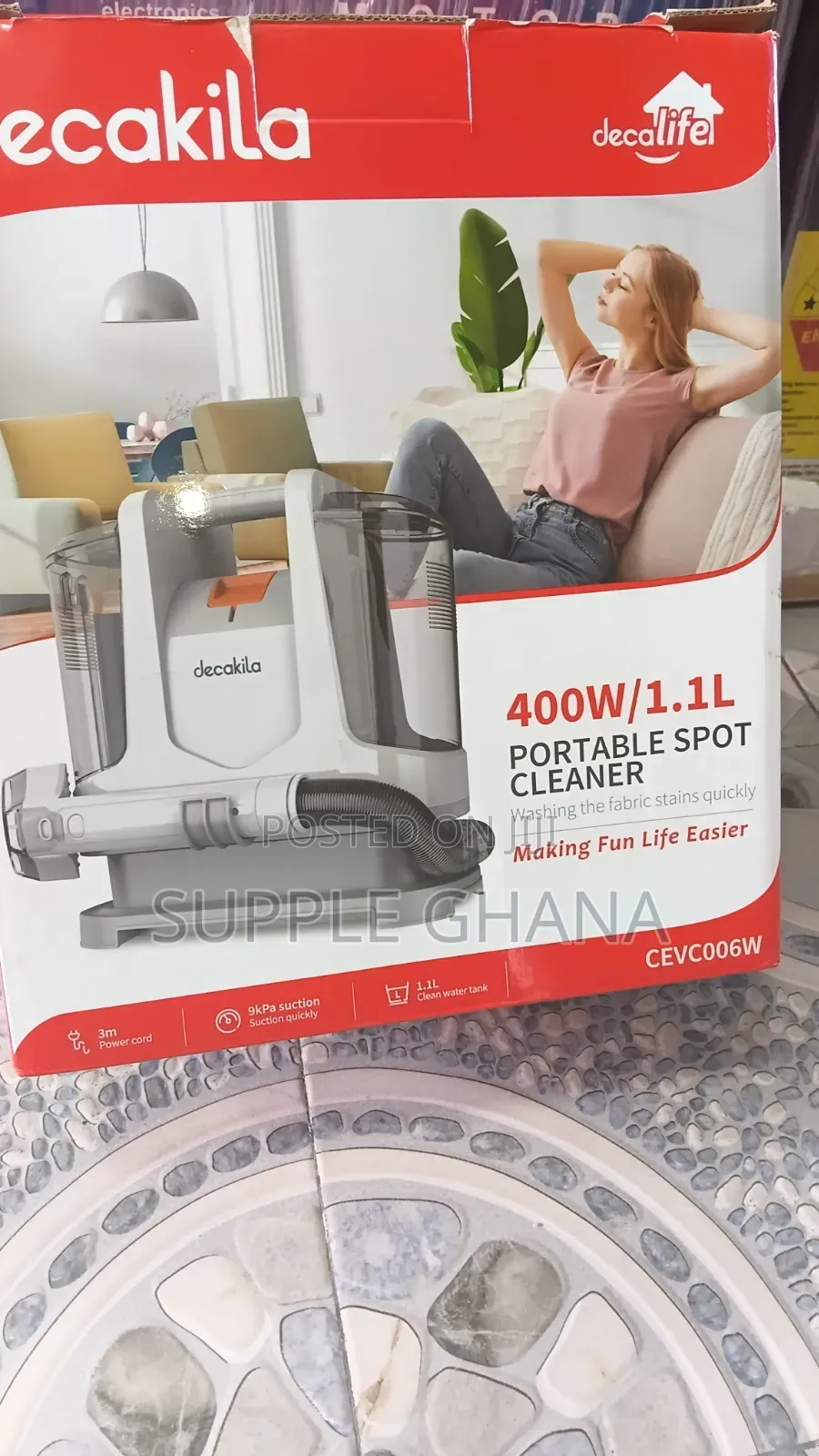 Decakila Best of All Portable Spot Cleaner