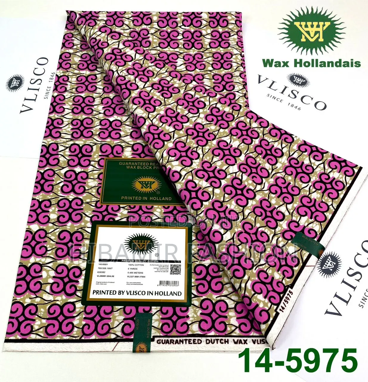 Vlisco Holland Wax