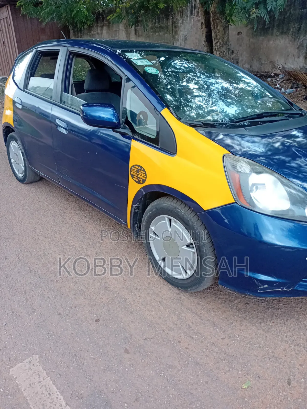 Honda Fit 2010 Blue