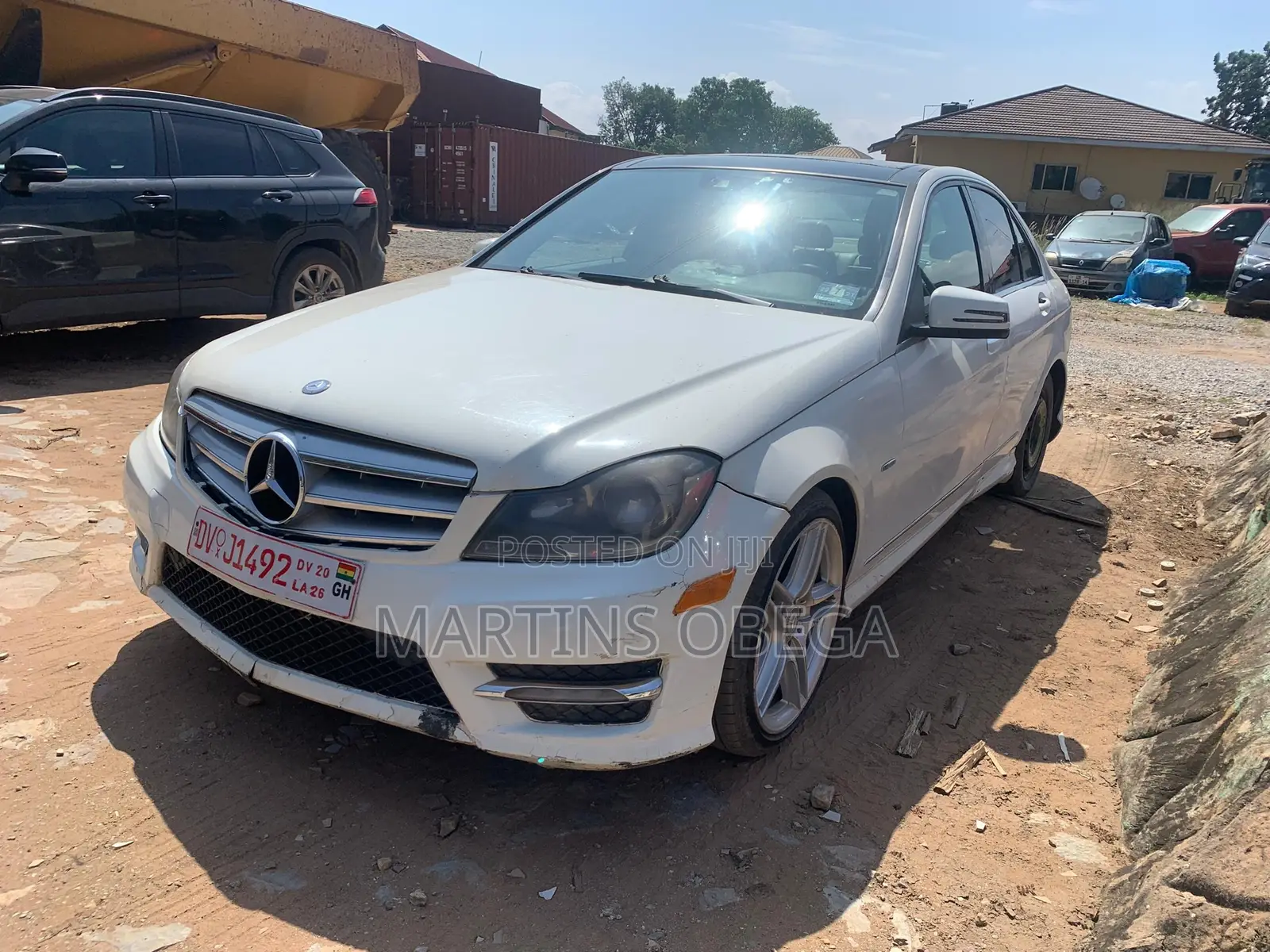 Mercedes-Benz C250 2012 White