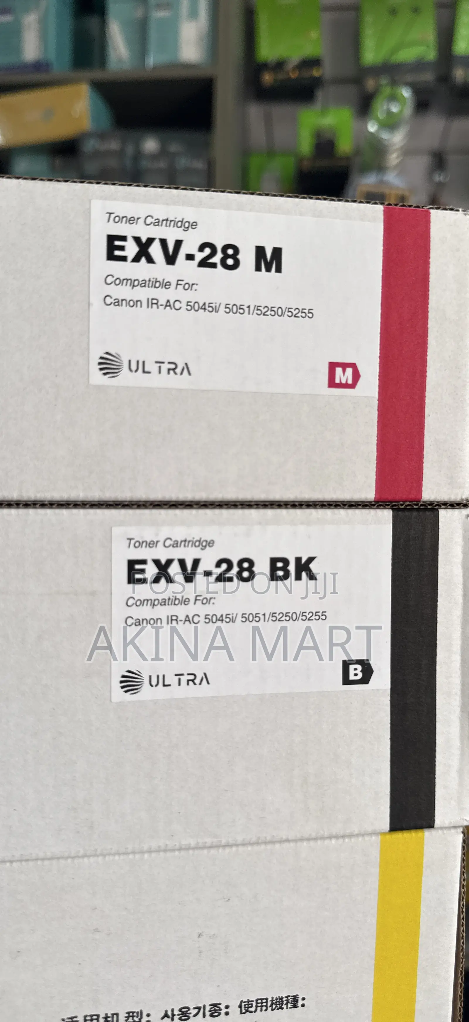 Canon Toner Exv-28 All Colors Exv28 Canon Toner