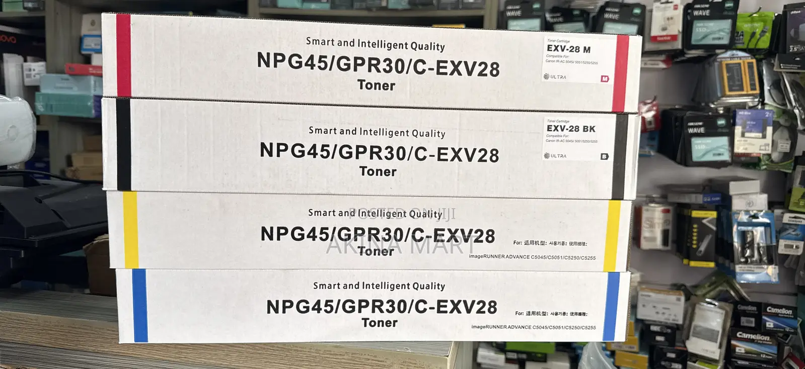 Canon Toner Exv-28 All Colors Exv28 Canon Toner