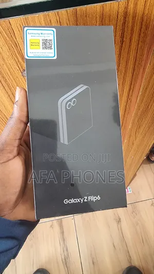 New Samsung Galaxy Z Flip6 256 GB Black