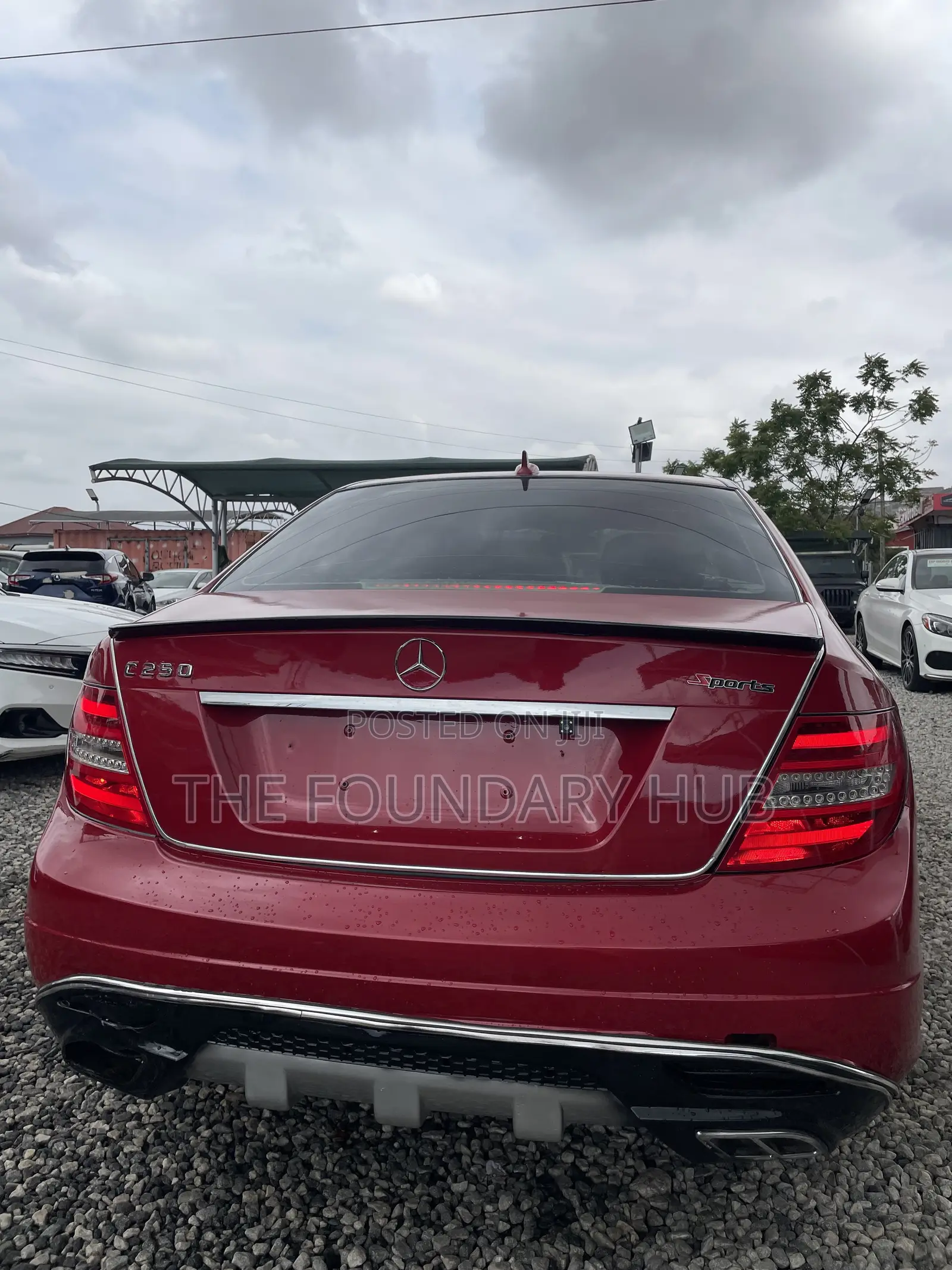 Mercedes-Benz C250 2014 Red