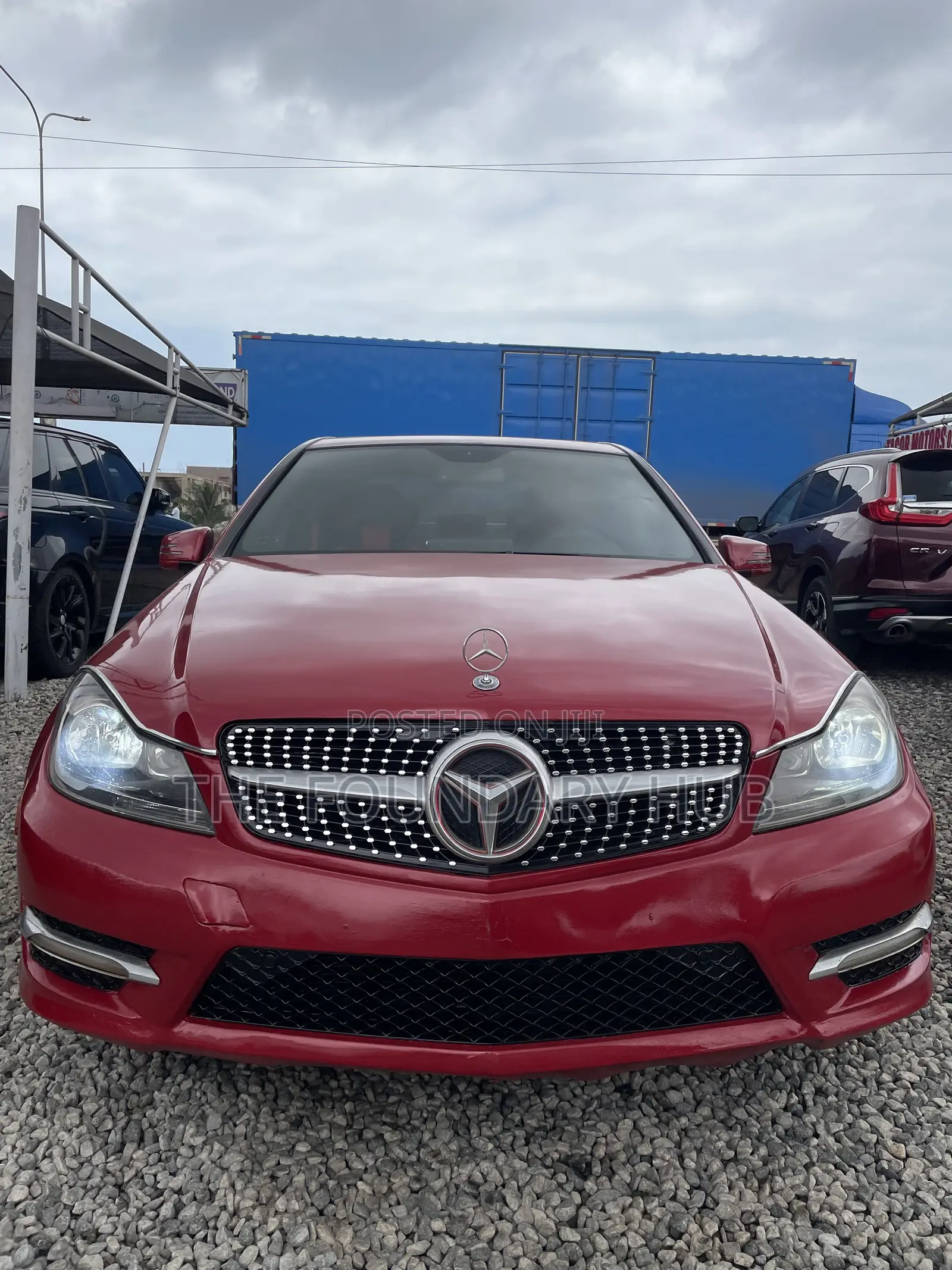 Mercedes-Benz C250 2014 Red