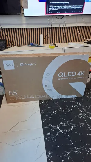 Syinix 55-Inch QLED Google Android Smart TV