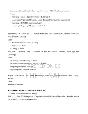 Content and Front Desk Assistant