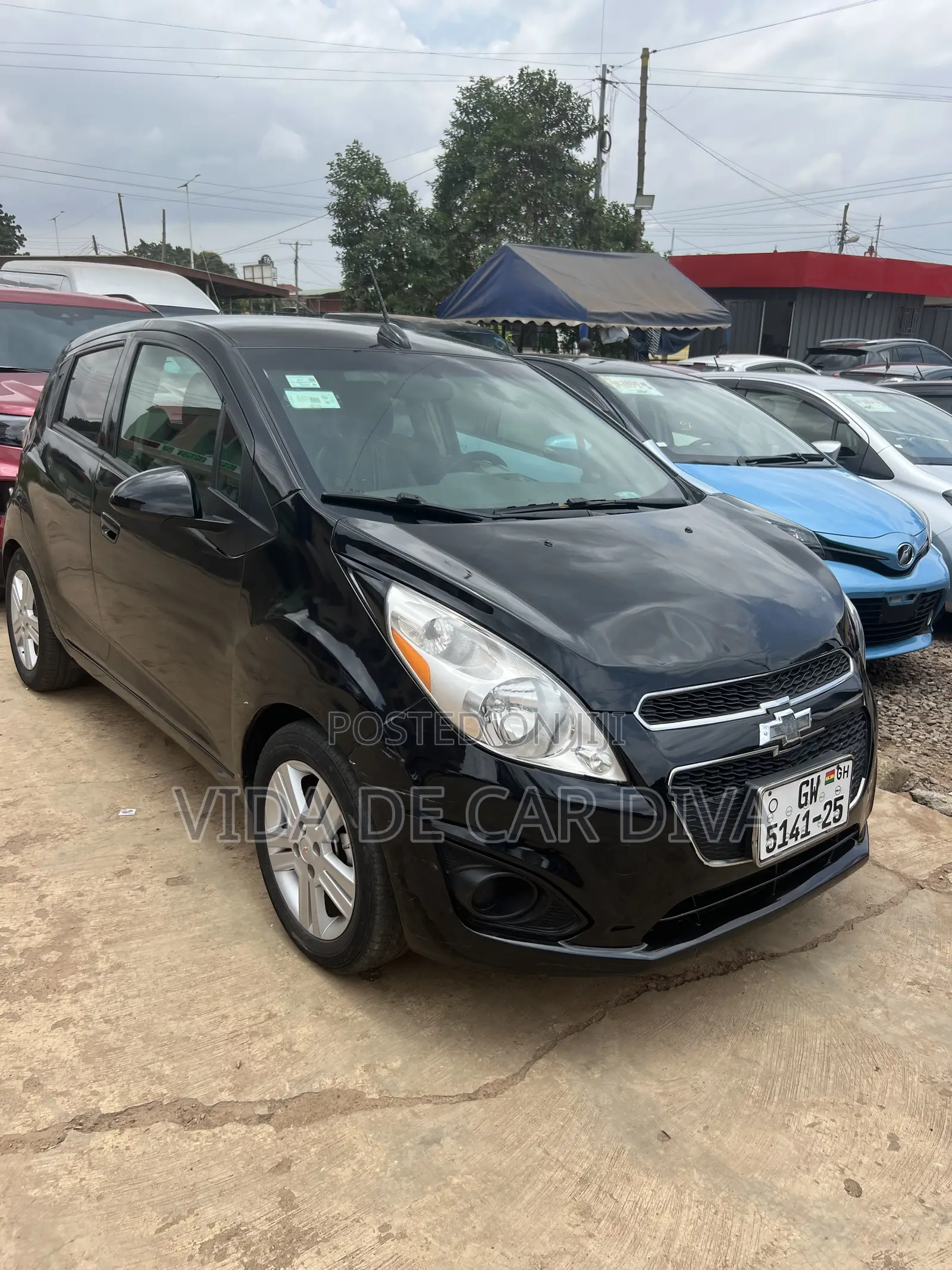 Chevrolet Spark 1LT 4dr Hatchback (1.2L 4cyl 5M) 2015 Black