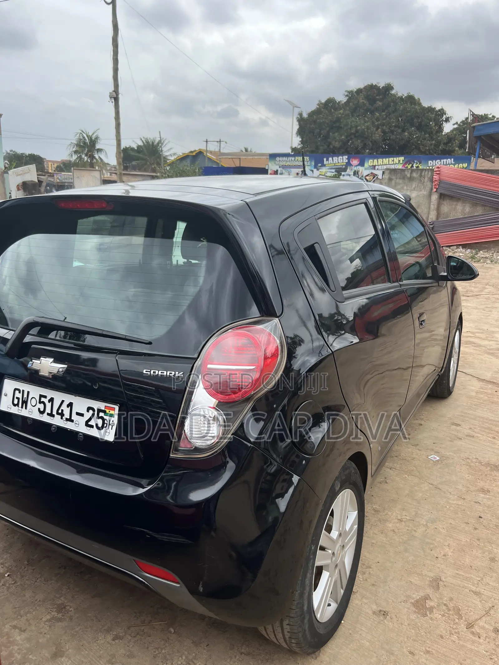 Chevrolet Spark 1LT 4dr Hatchback (1.2L 4cyl 5M) 2015 Black