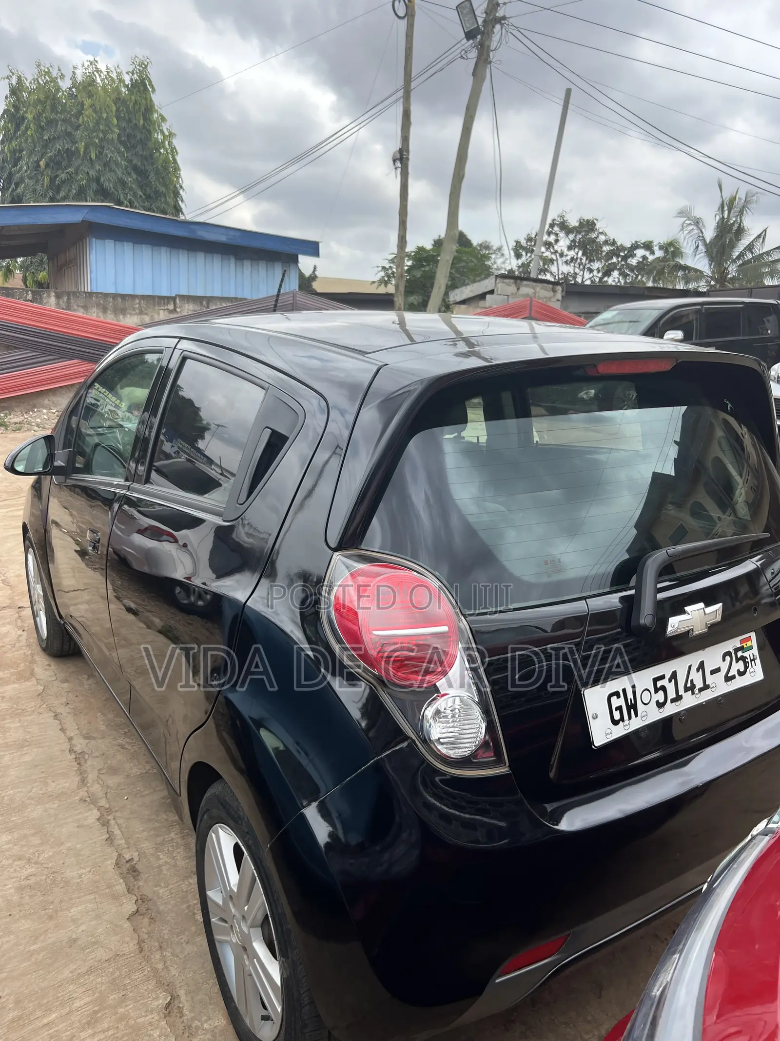Chevrolet Spark 1LT 4dr Hatchback (1.2L 4cyl 5M) 2015 Black