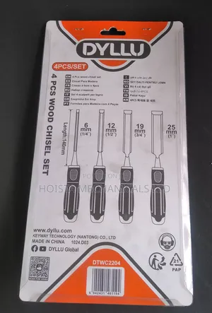 4pcs Wood Chisel Set