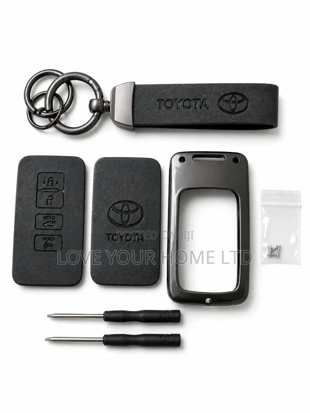 Toyota Smart Key Cover Case 4 Button TPU Protective Shell