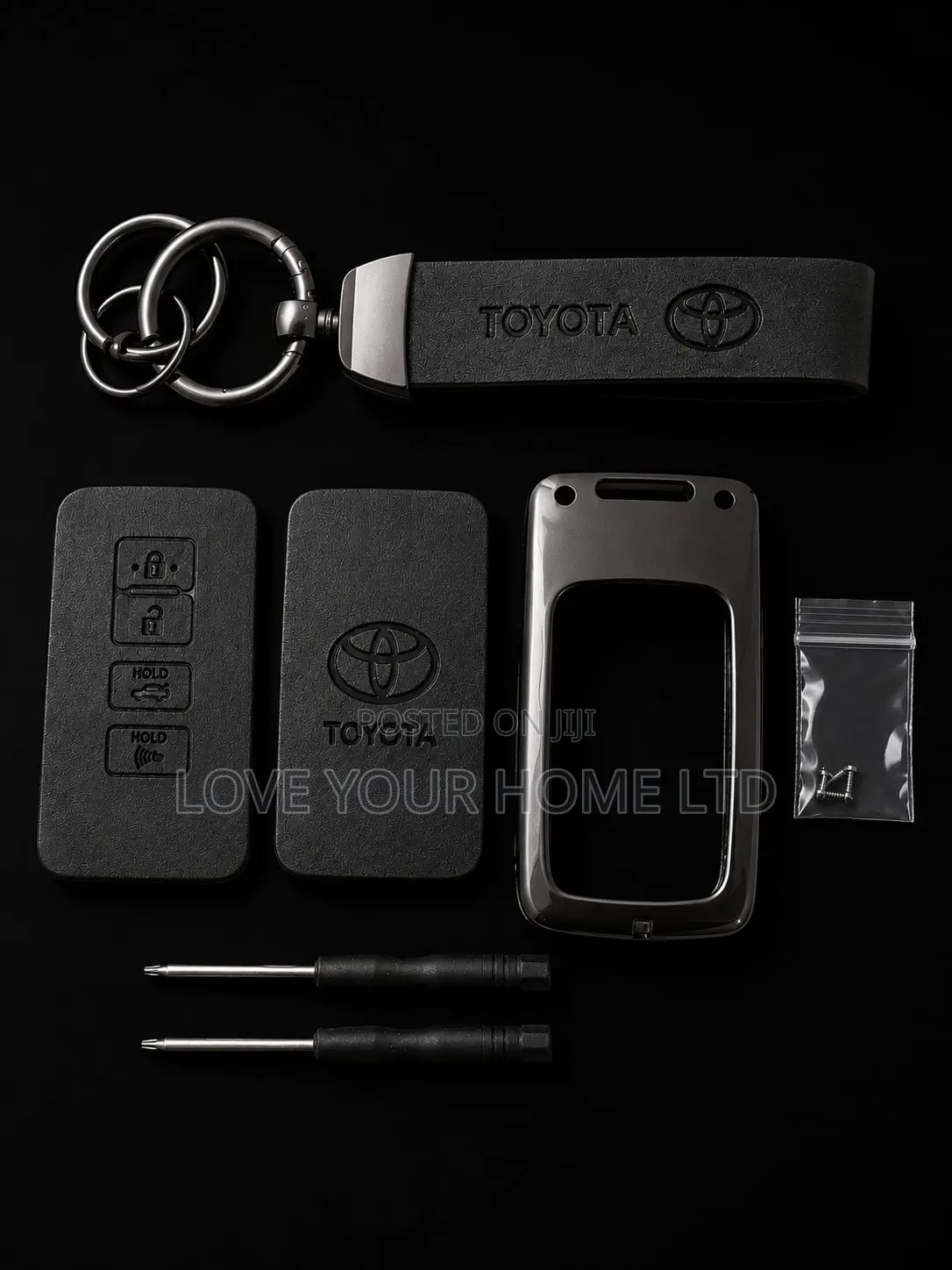 Toyota Smart Key Cover Case 4 Button TPU Protective Shell